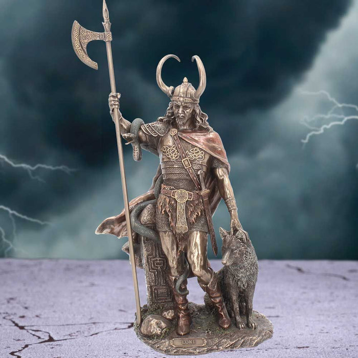 Статуетка Nemesis Now Mythology: Norse Gods - Loki, 35 cm