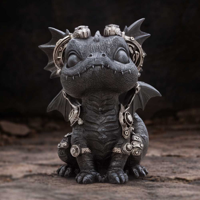 Статуетка Nemesis Now Fantasy: Dragons - Coglet (Black), 17.7 cm