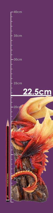 Статуетка Nemesis Now Fantasy: Dragons - Vermilion Inferno, 22.5 cm
