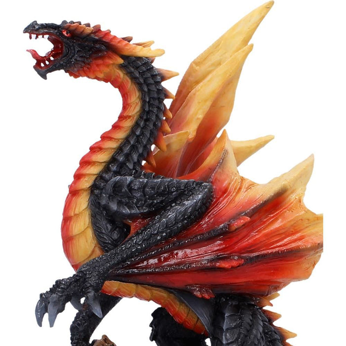 Статуетка Nemesis Now Fantasy: Dragons - Obsidian Inferno, 23.7 cm