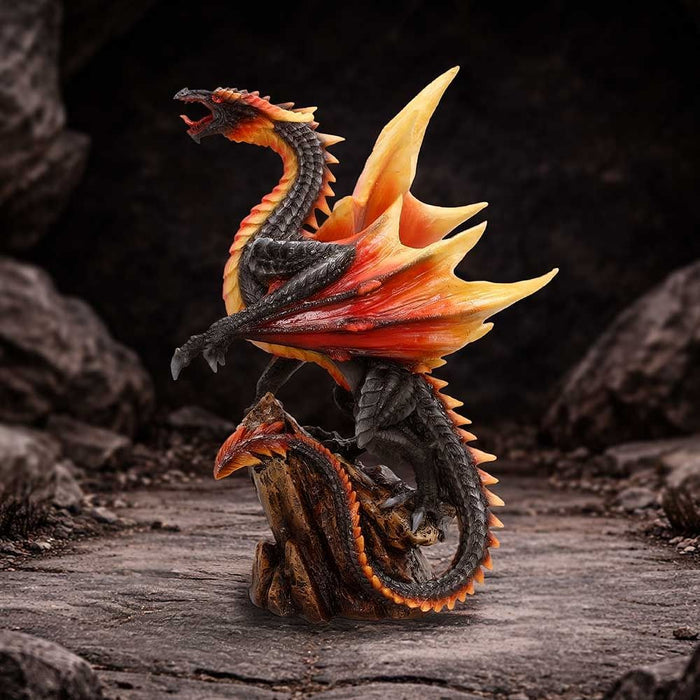 Статуетка Nemesis Now Fantasy: Dragons - Obsidian Inferno, 23.7 cm