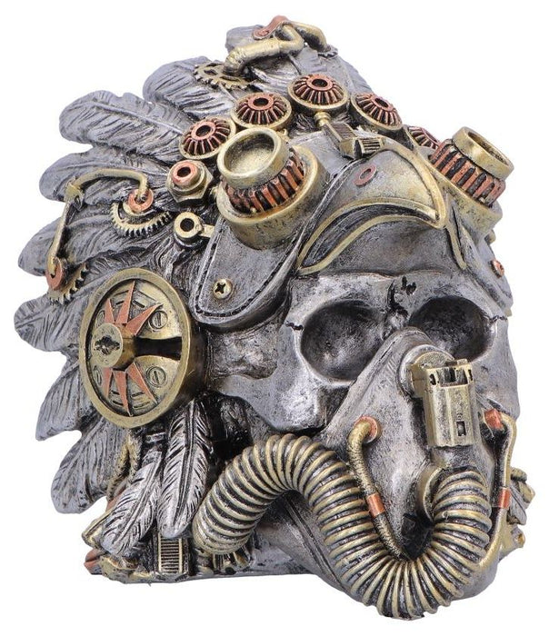 Статуетка Nemesis Now Adult: American - Cogwork Chief, 15.7 cm