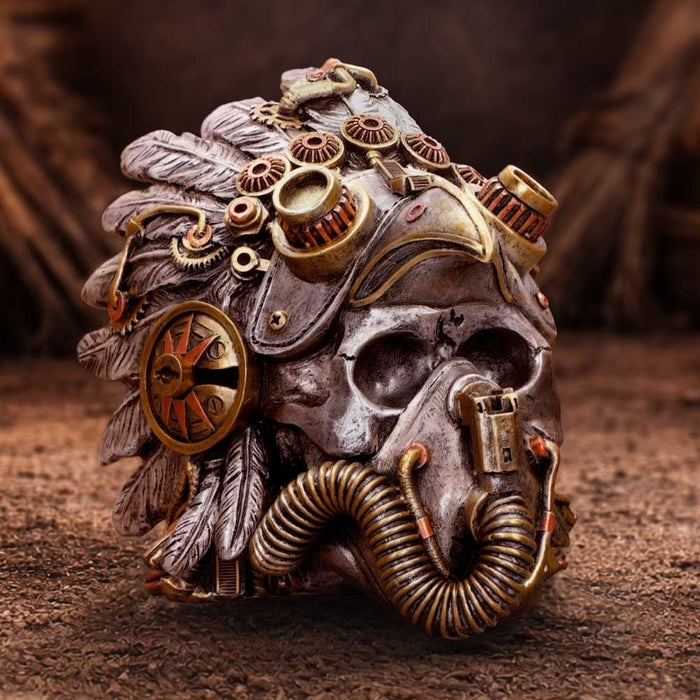 Статуетка Nemesis Now Adult: American - Cogwork Chief, 15.7 cm
