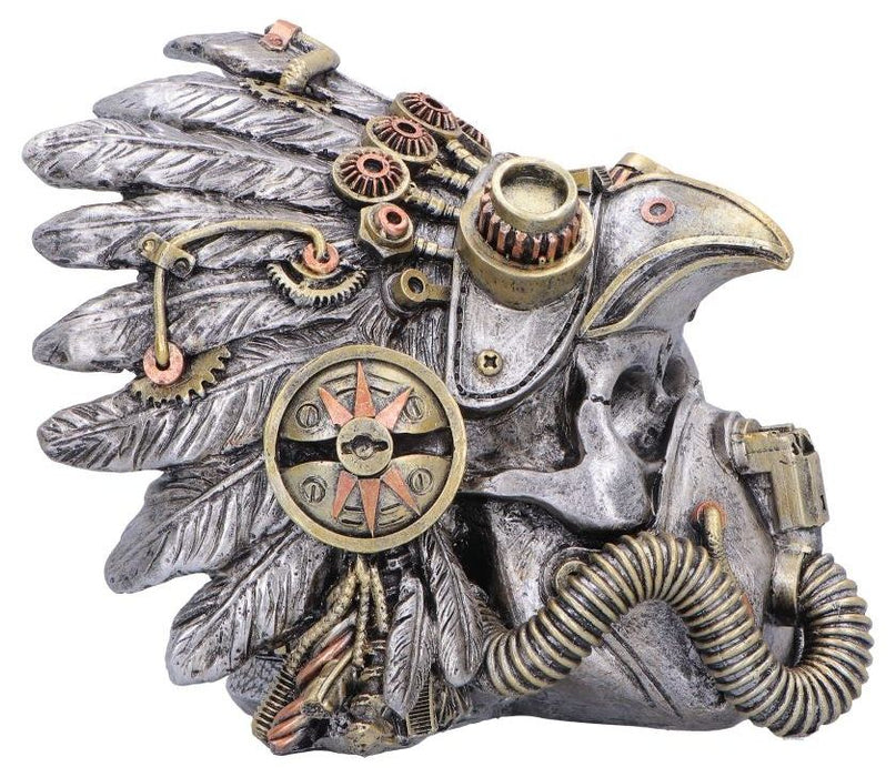 Статуетка Nemesis Now Adult: American - Cogwork Chief, 15.7 cm