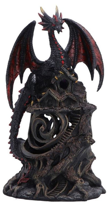 Статуетка Nemesis Now Fantasy: Dragons - Midnight Warden, 23.5 cm
