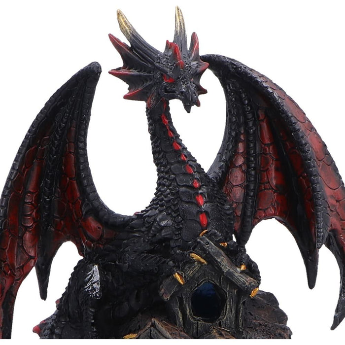 Статуетка Nemesis Now Fantasy: Dragons - Midnight Warden, 23.5 cm