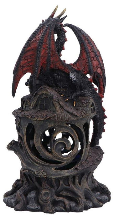 Статуетка Nemesis Now Fantasy: Dragons - Midnight Warden, 23.5 cm