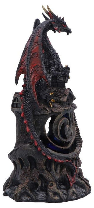 Статуетка Nemesis Now Fantasy: Dragons - Midnight Warden, 23.5 cm