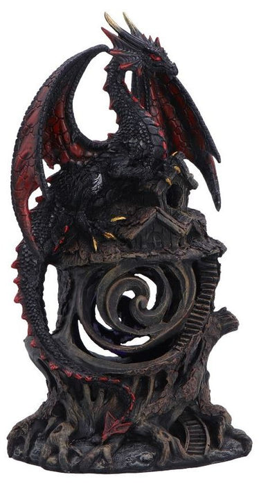 Статуетка Nemesis Now Fantasy: Dragons - Midnight Warden, 23.5 cm
