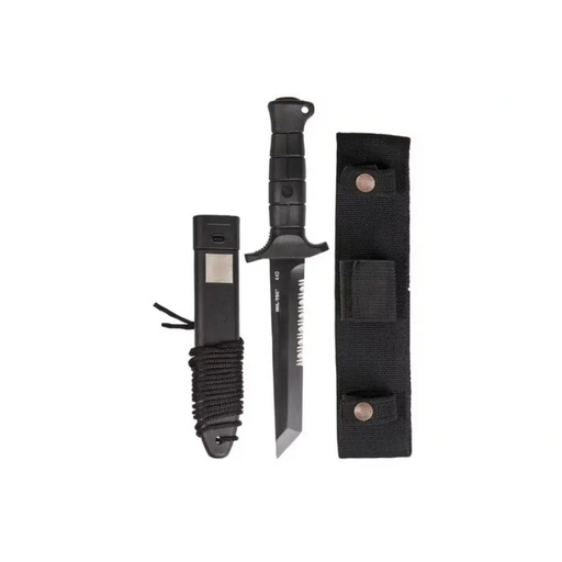 Немски боен нож Mil-Tec Black 2000 стомана 440