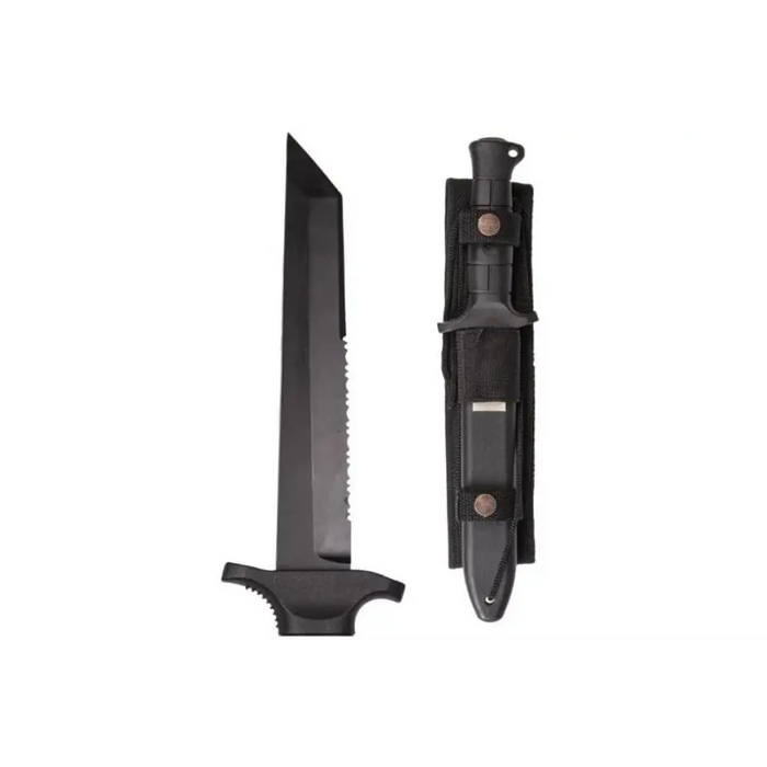 Немски боен нож Mil-Tec Black 2000 стомана 440