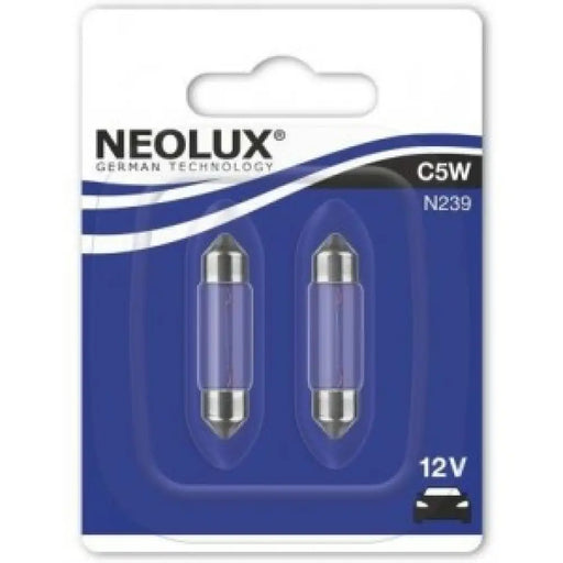 NEOLUX C5W 3200K 5 W 12V BLISTER X2 PCS