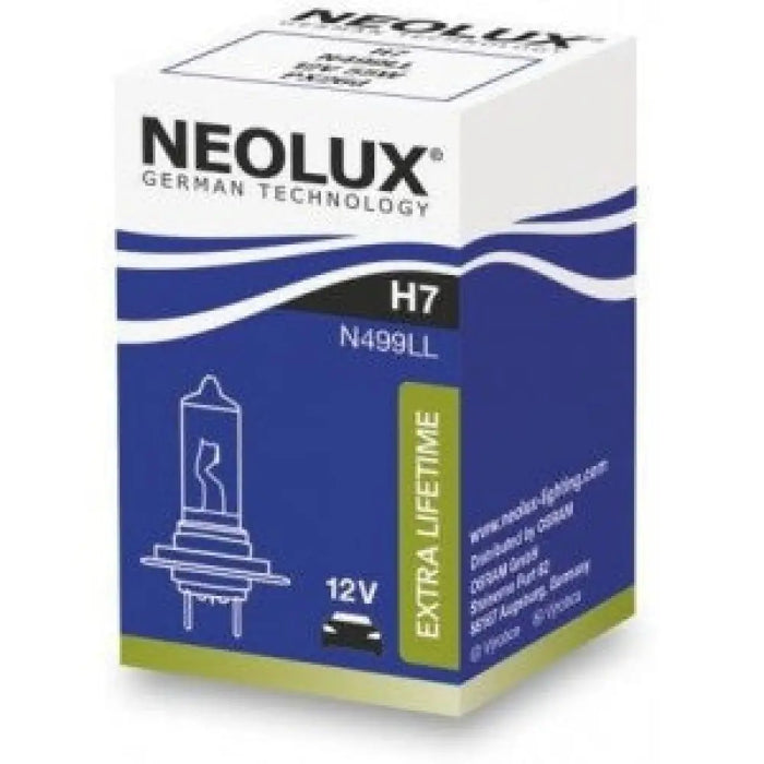 NEOLUX H7 3500K 55 W 12V CARTON BOX 1 PCS