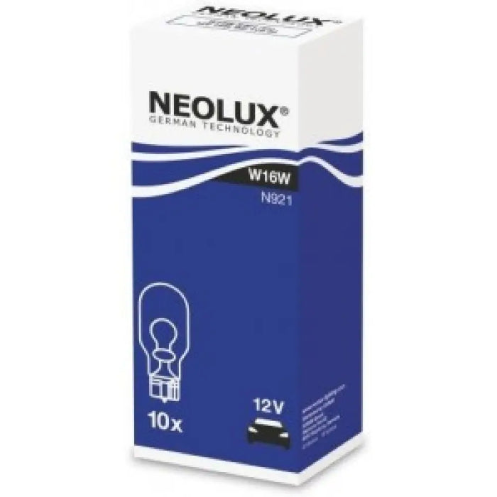 NEOLUX W16W 3200K 16W 12V CARTON BOX 10 PCS