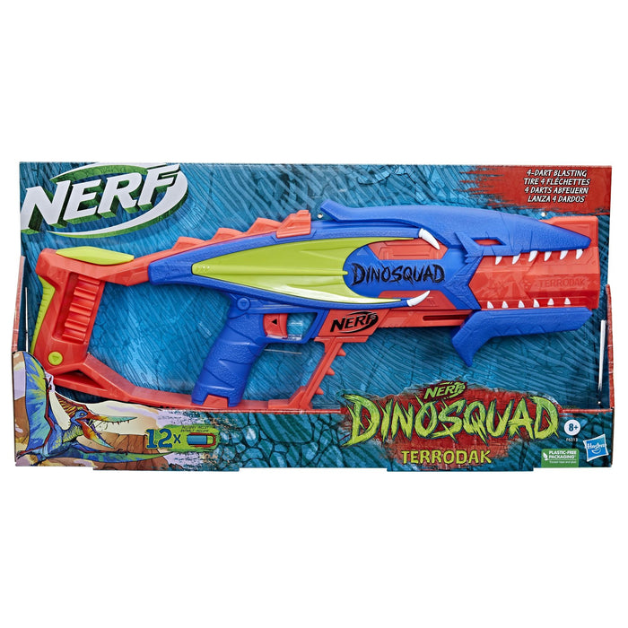 Бластер Nerf Dinosquad - Terrodak, с 12 стрели