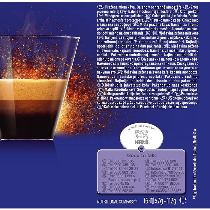Кафе NESCAFE® Dolce Gusto® ARDENZA 16 КАПСУЛИ