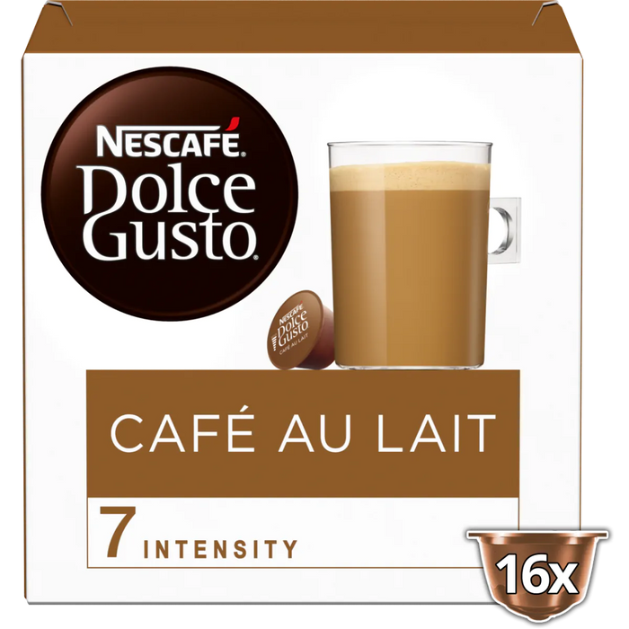Кафе NESCAFE® Dolce Gusto® AU LAIT 16 КАПСУЛИ