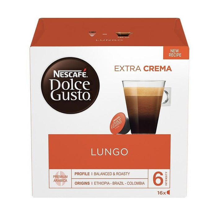 Кафе NESCAFE® Dolce Gusto® CAFFE LUNGO 16 КАПСУЛИ