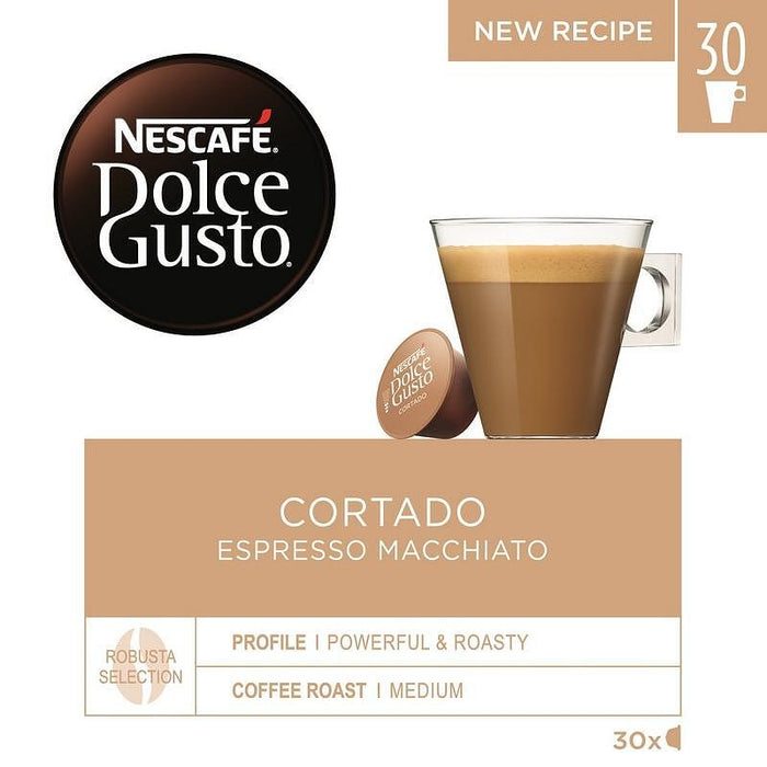 Кафе NESCAFE® Dolce Gusto® CORTADO ESPRESSO MACCHIATO 30 КАПСУЛИ