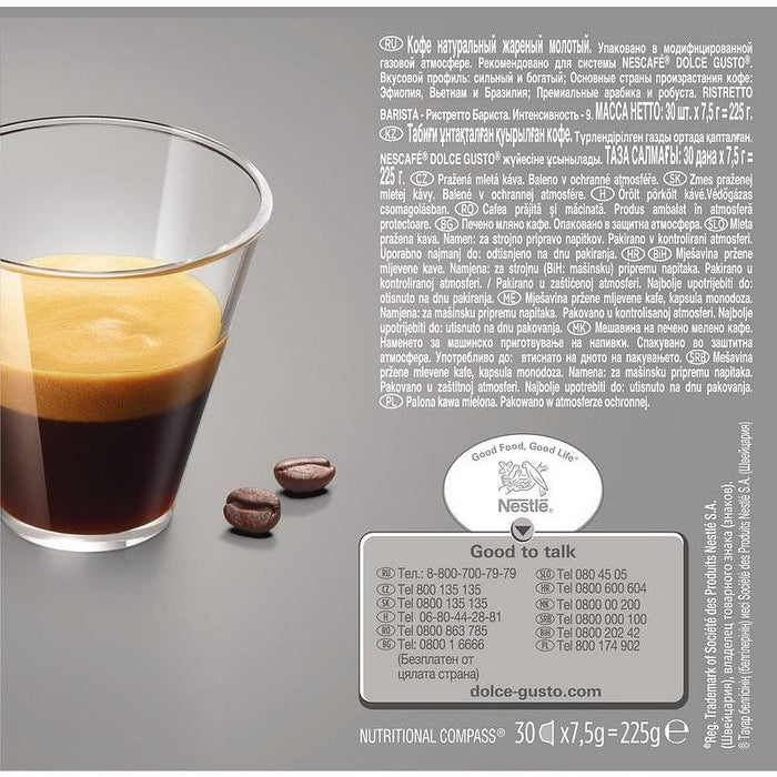 Кафе NESCAFE® Dolce Gusto® ESPRESSO BARISTA 30 КАПСУЛИ