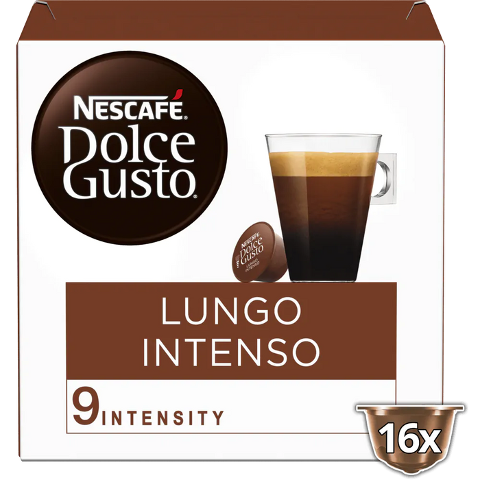Кафе NESCAFE® Dolce Gusto® LUNGO INTENSO 16 КАПСУЛИ