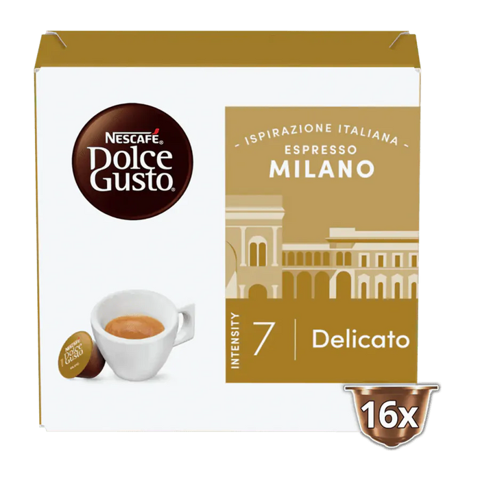 Кафе NESCAFE® Dolce Gusto® MILANO 16 КАПСУЛИ