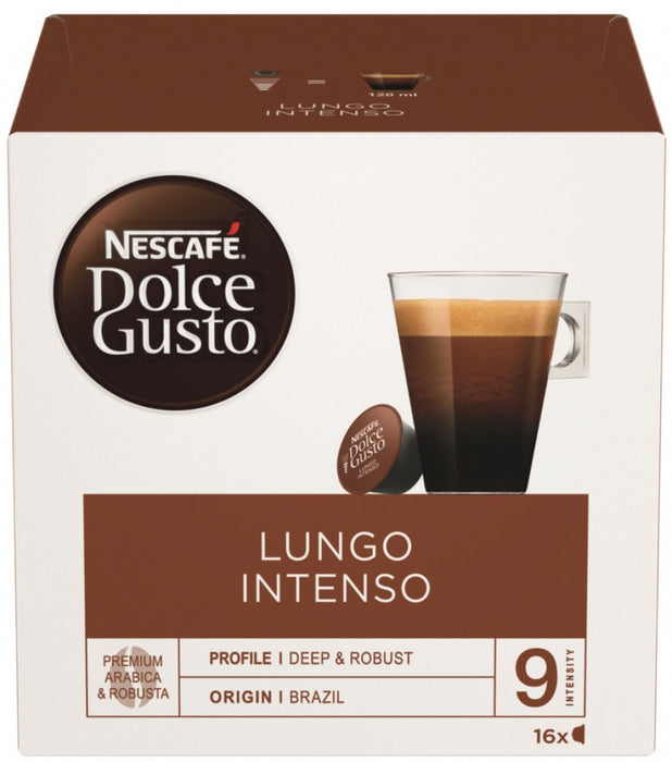 Кафе капсули NESCAFE Dolce Gusto Lungo Intenso 16 напитки