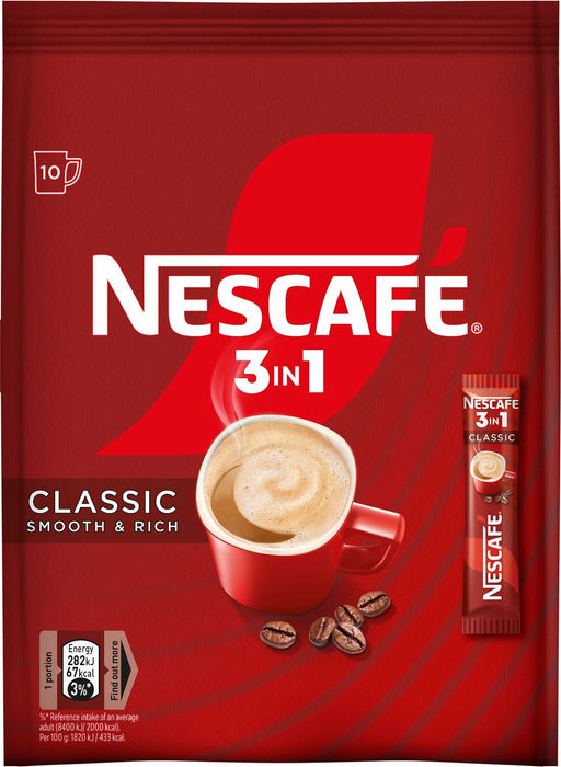 Кафе микс NESCAFE - 3in1 Classic, 12 х 15.5g