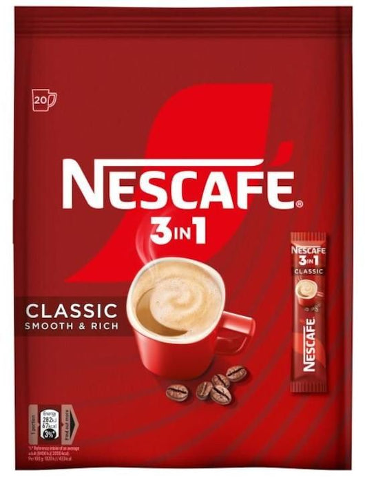 Кафе микс NESCAFE - 3in1 Classic, 20 x 15.5 g