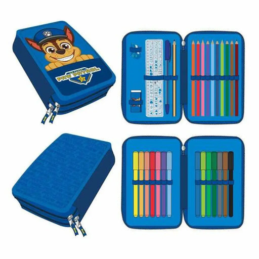 Несесер за моливи The Paw Patrol Син 12,5 x 19,5 x 4,5 cm