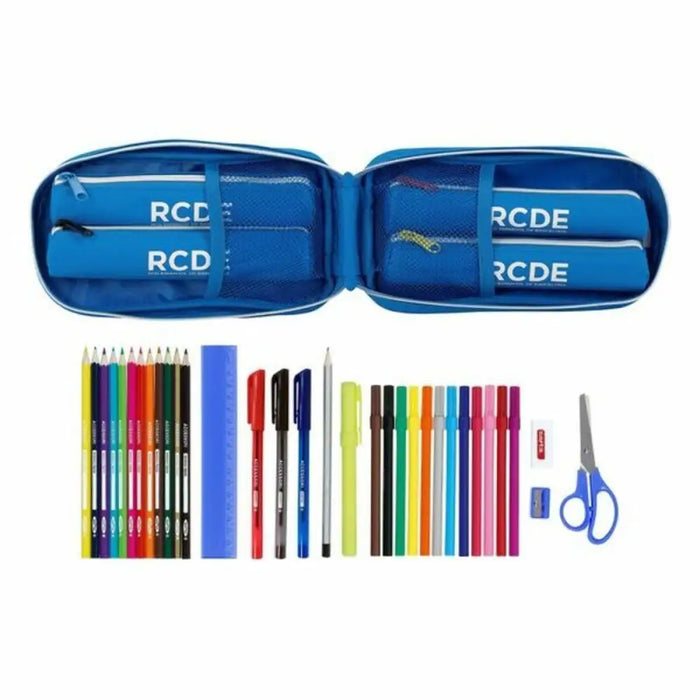 Несесер Раница RCD Espanyol Син Бял 12 x 23 x 5 cm (33