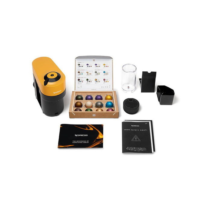 Кафемашина с капсули NESPRESSO VERTUO POP Mch Yellow