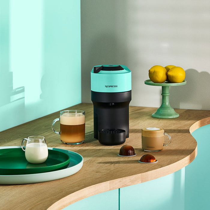 Кафемашина с капсули NESPRESSO VERTUO POP Mch Aqua Mint