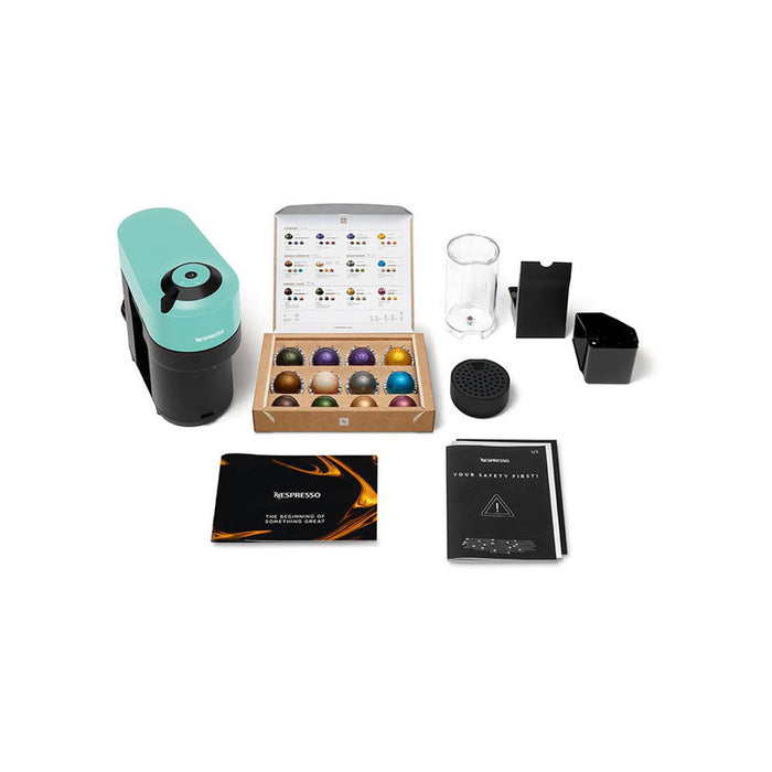 Кафемашина с капсули NESPRESSO VERTUO POP Mch Aqua Mint