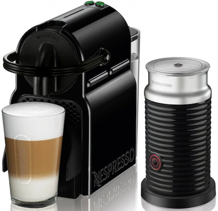 Кафемашина с капсули Nespresso A3ND40EUBK-DL Inissia Black and Aeroccino