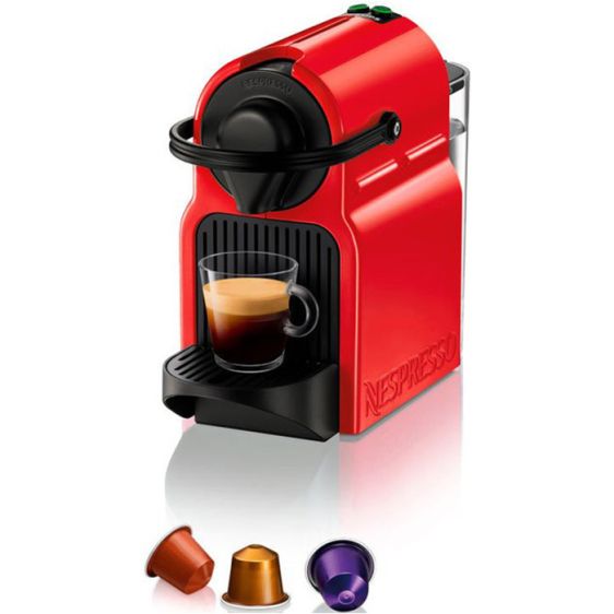 Кафемашина с капсули Nespresso - Inissia Red C40-EURENE5-S