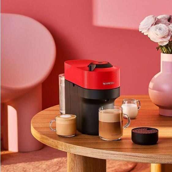 Кафемашина NESPRESSO Vertuo Pop Red 12477499