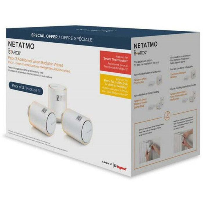 Комплект с 3 клапана Netatmo NBU-NAV