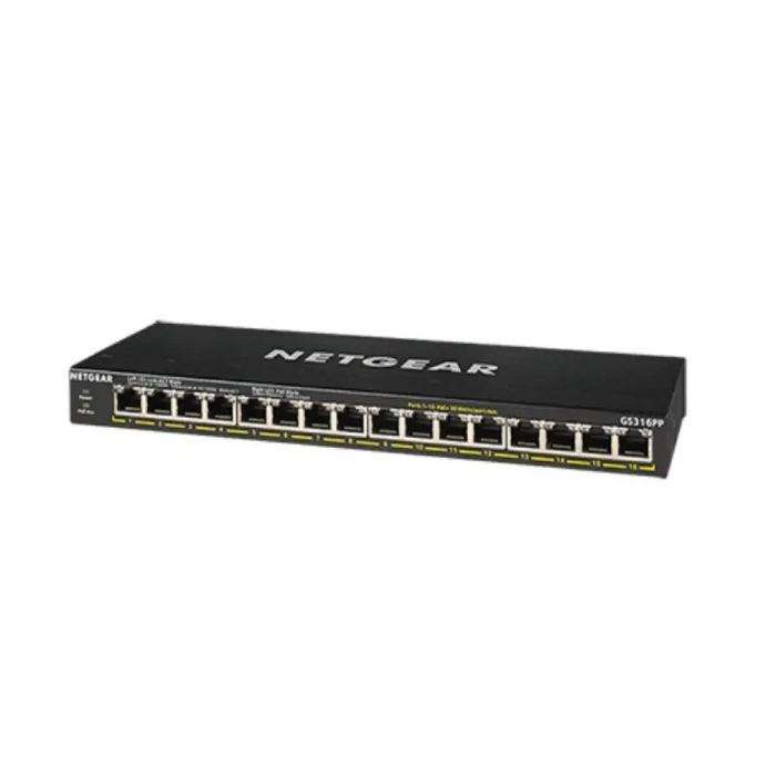 NETGEAR 16 портов GB PoE + неуправляем комутатор 183W