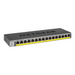 NETGEAR 16PT POE/POE + GIGABIT НЕУПРАВЛЯВАН СУИЧ