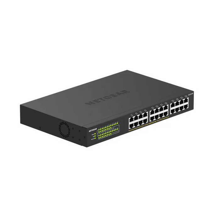 NETGEAR 24PT GIGE НЕУПРАВЛЯВАН СУИЧ W/POE+