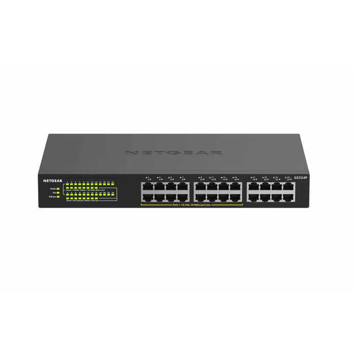 NETGEAR 24PT GIGE НЕУПРАВЛЯВАН СУИЧ W/POE+