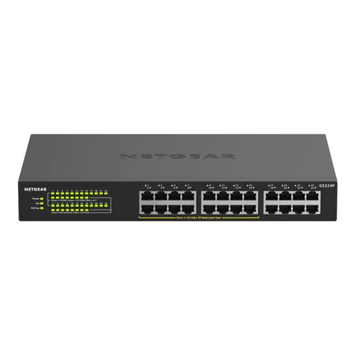 NETGEAR 24PT GIGE НЕУПРАВЛЯВАН СУИЧ W/POE+