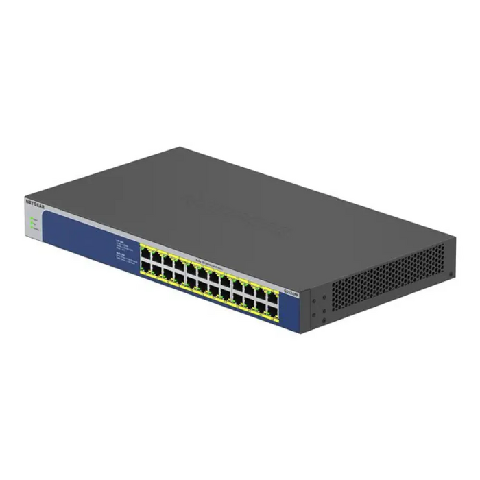 NETGEAR 24PT GIGE UNMNGED SWTCH W/POE++