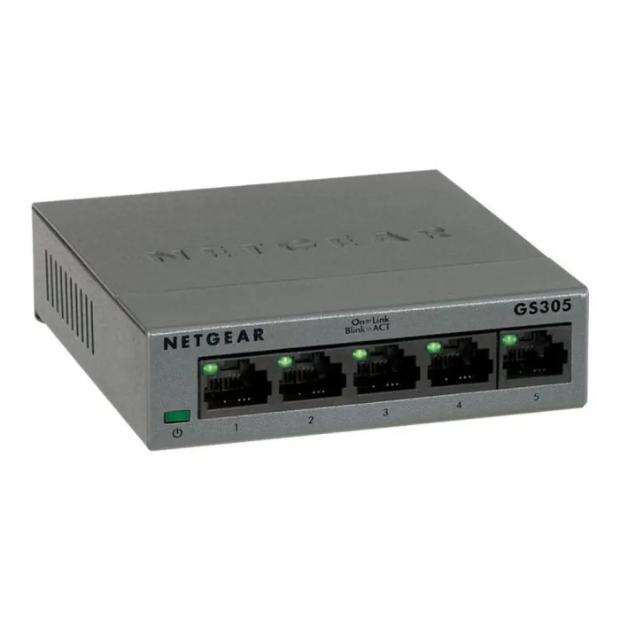 NETGEAR 5-портов Gigabit Ethernet неуправляем комутатор