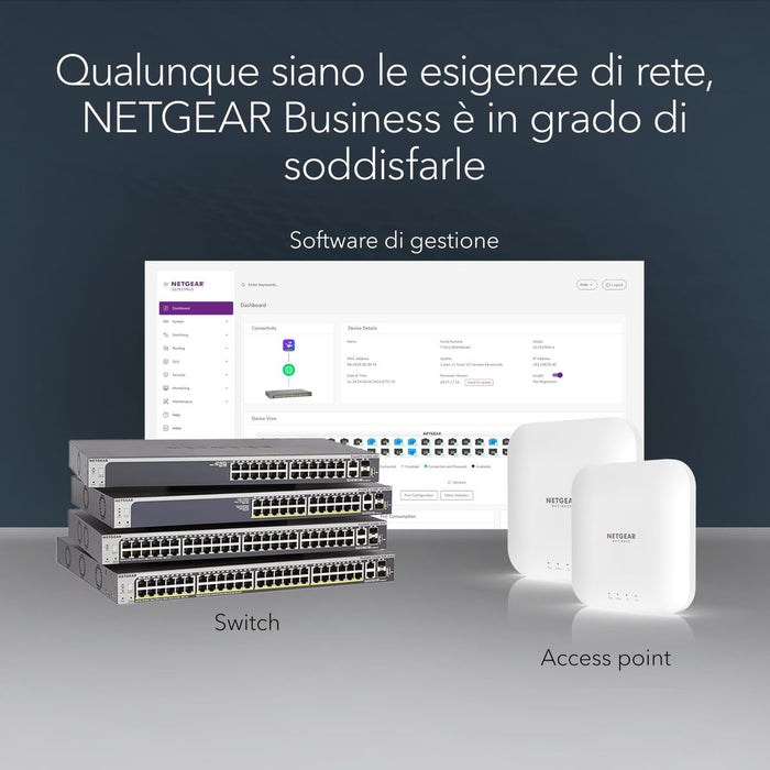 Суич Netgear GS308LP-100EUS