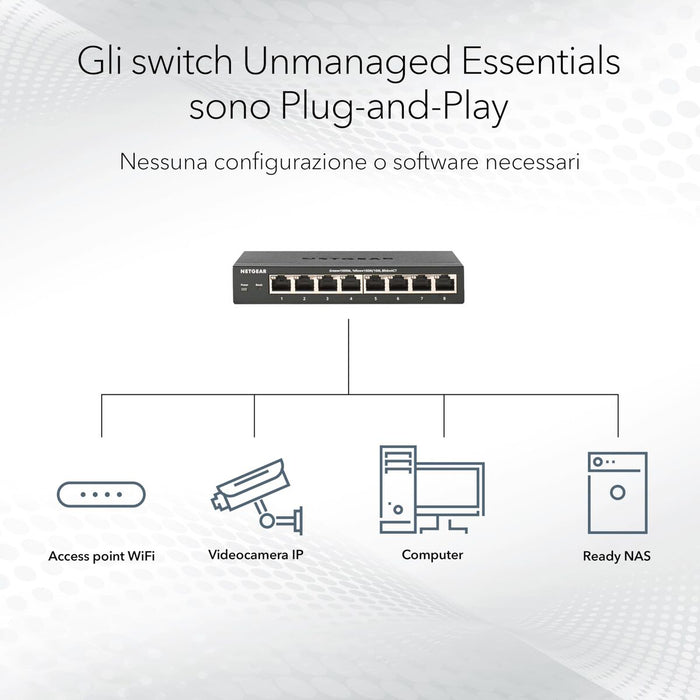 Суич Netgear GS308LP-100EUS