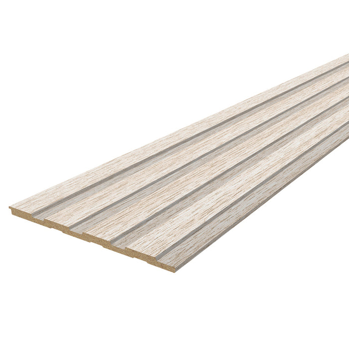 3D MDF СТЕННИ ПАНЕЛИ NEUHOFER WALLY СВЕТЪЛ ДЪБ 267Х18Х0.8 CM