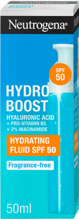Хидратиращ флуид за лице с хиалуронова киселина SPF 50, 50 ml