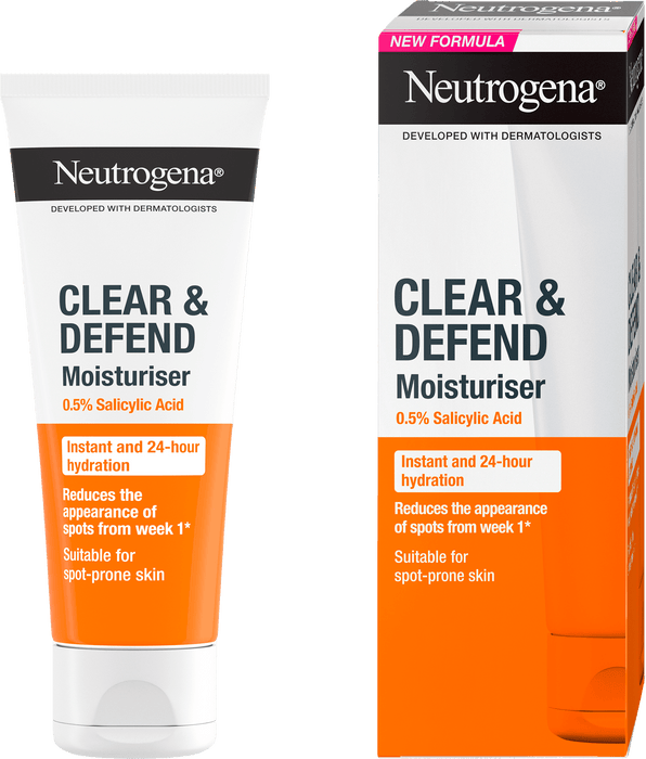 Крем за лице Clear&Defend с 0,5% салицилова киселина, 50 ml